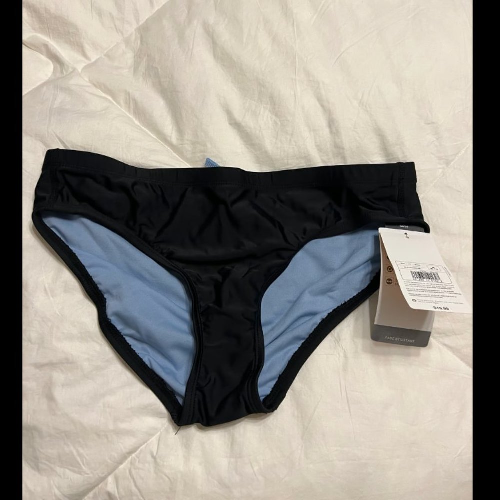 Champion black bikini bottom size M womens swimsuit